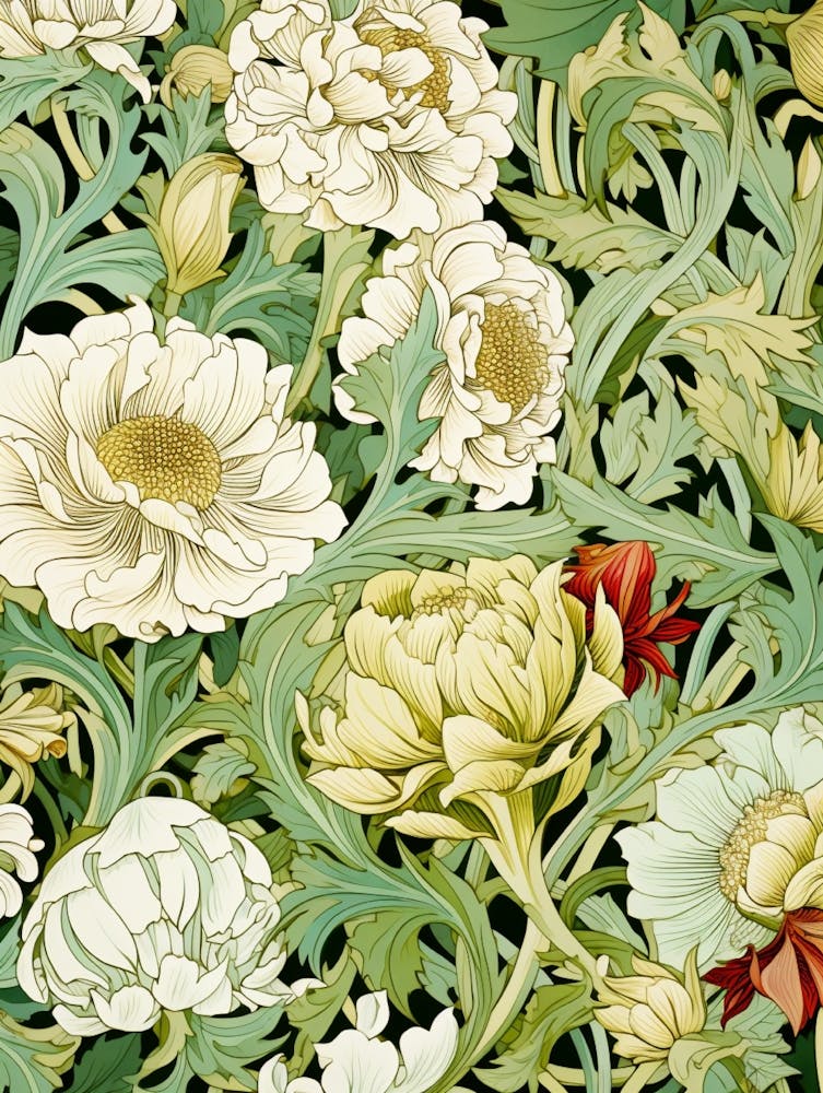 William Morris Flowers
