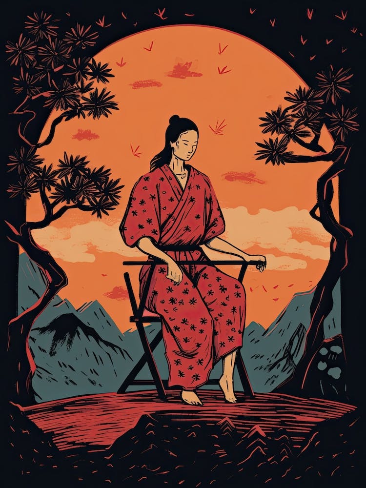 Samurai Illustration 11