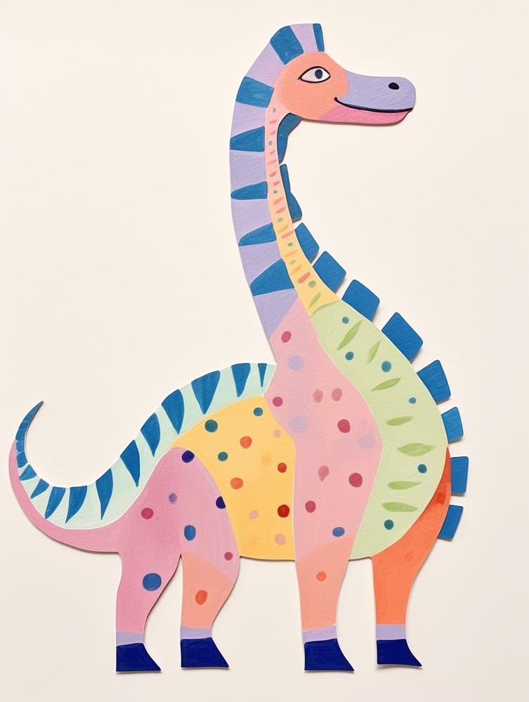 Nursery Dinosaur Art Camarasaurus 3
