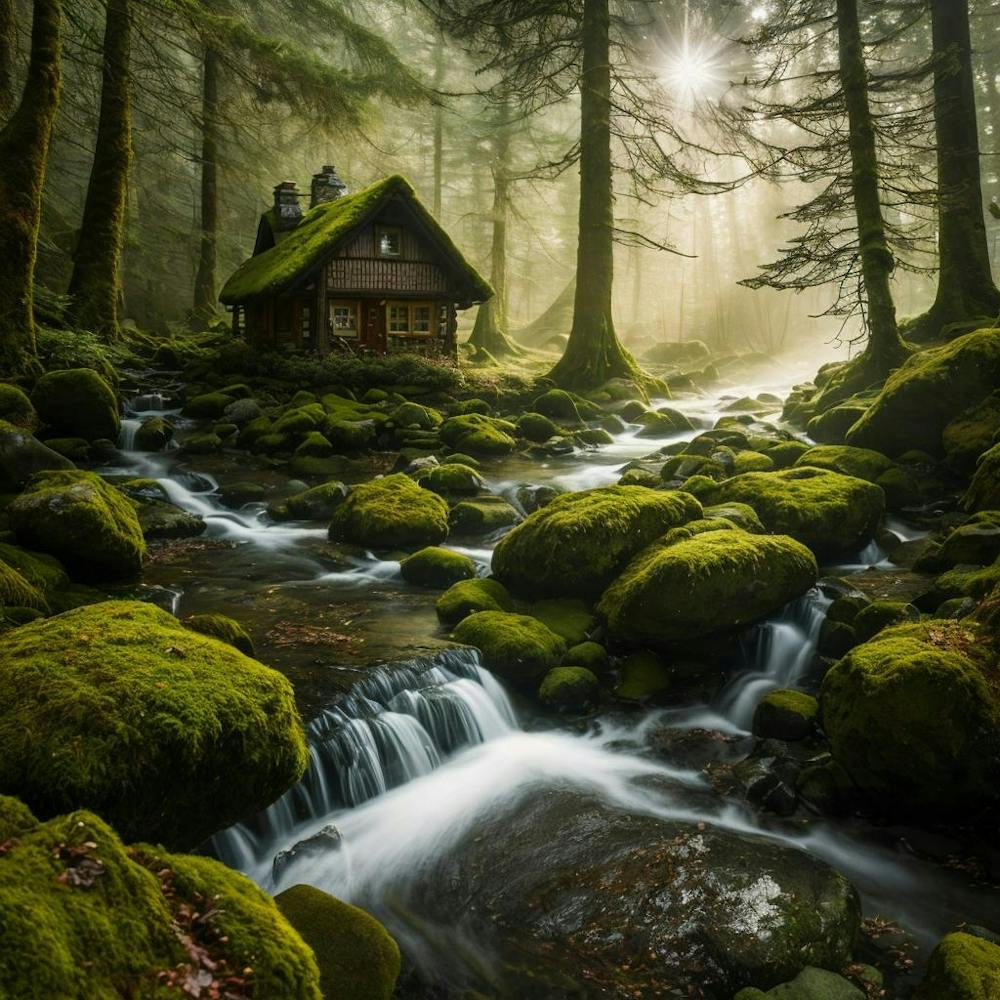 Cabin In The Forest