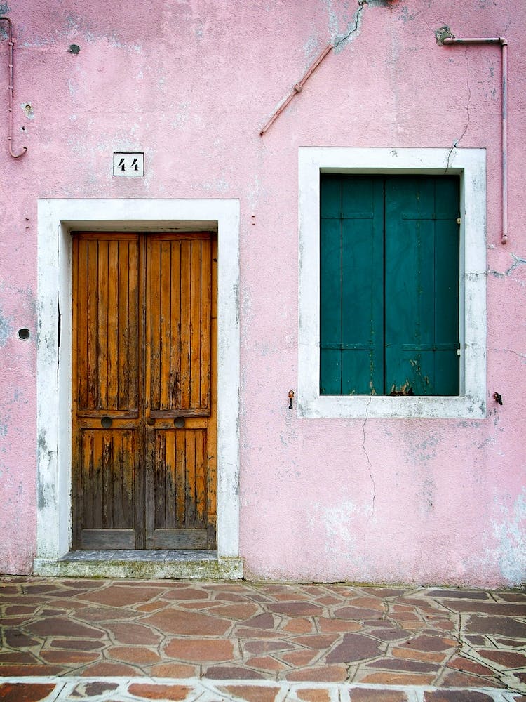 Pink Facade Burano