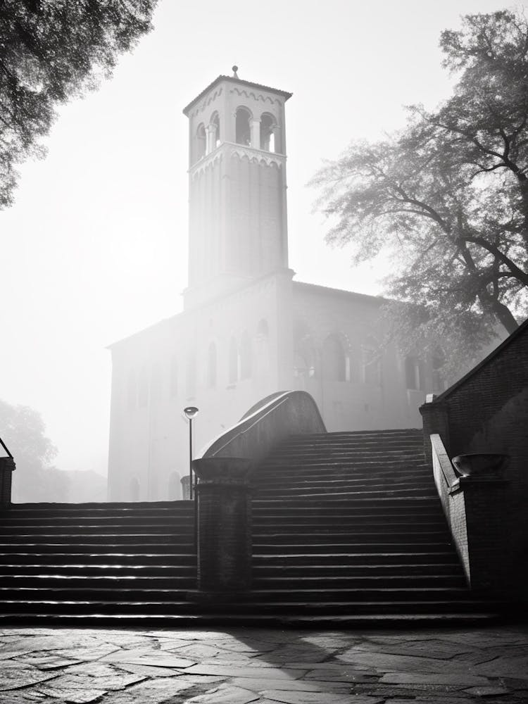 Ravenna, Italy,  Black And White Analogue Photography  1