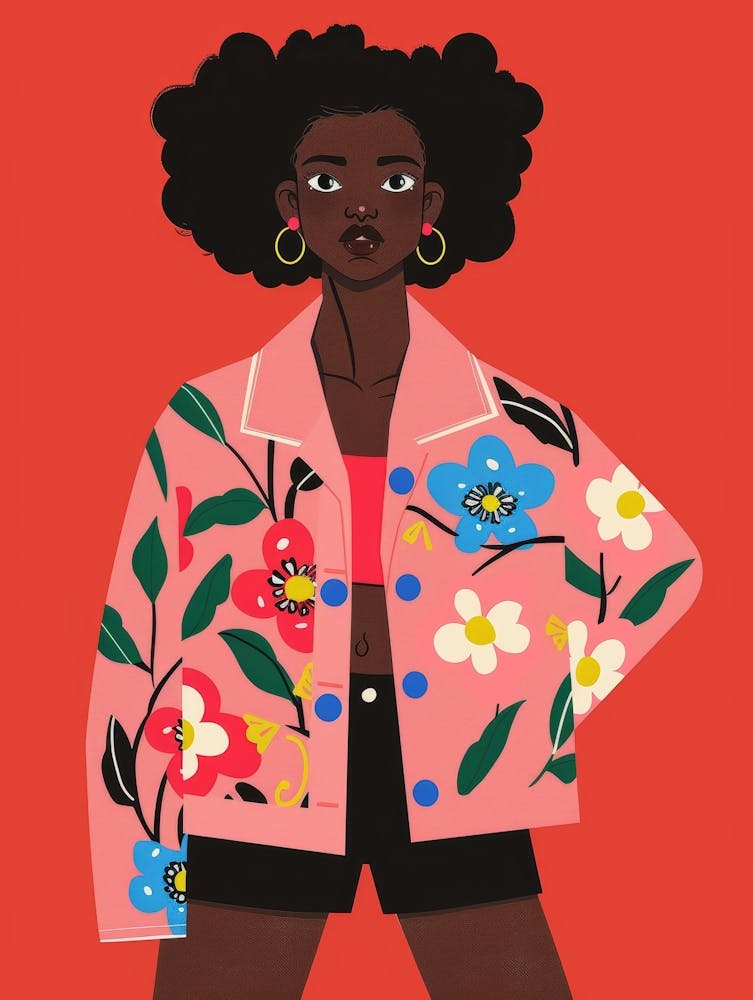 Afro Girl 54