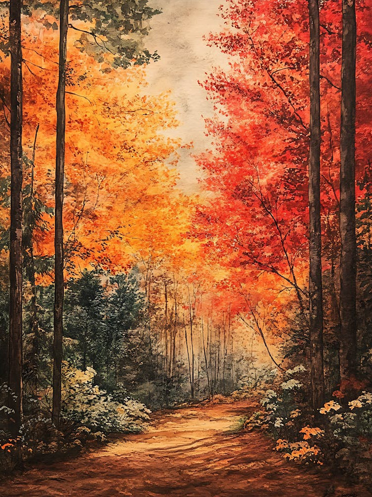 Beautiful Autumn Painting