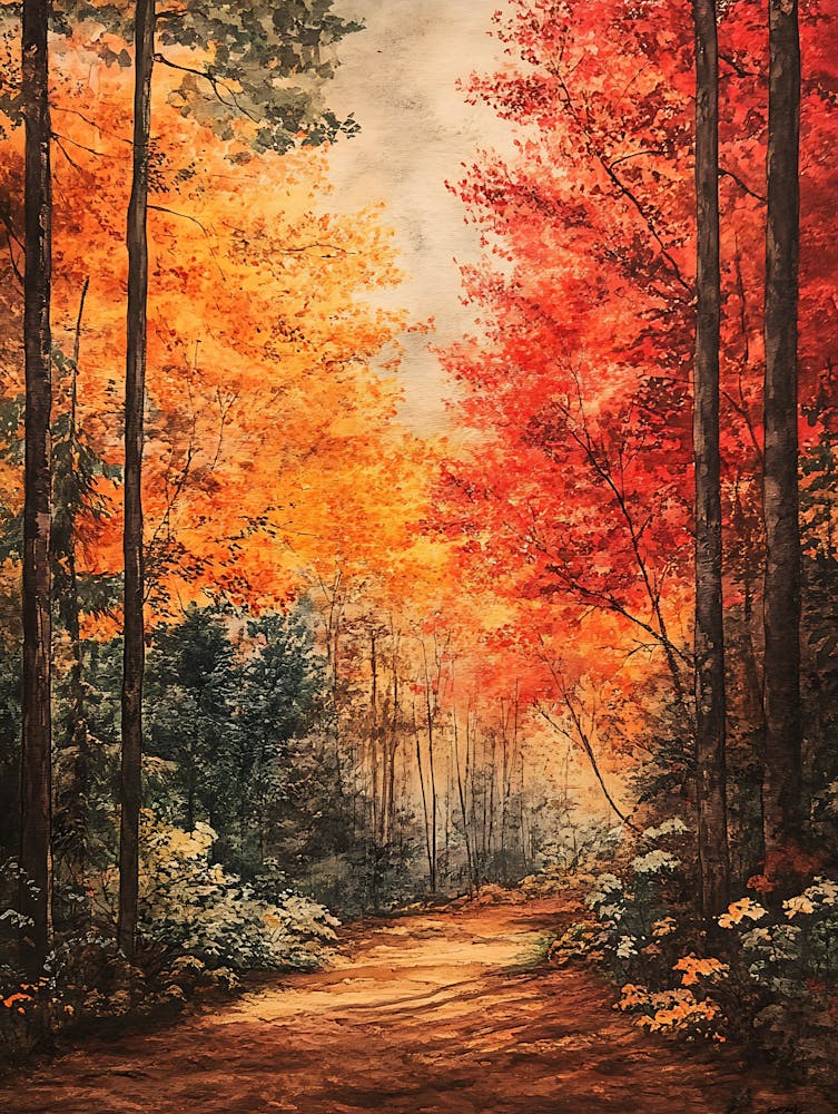Beautiful Autumn Painting