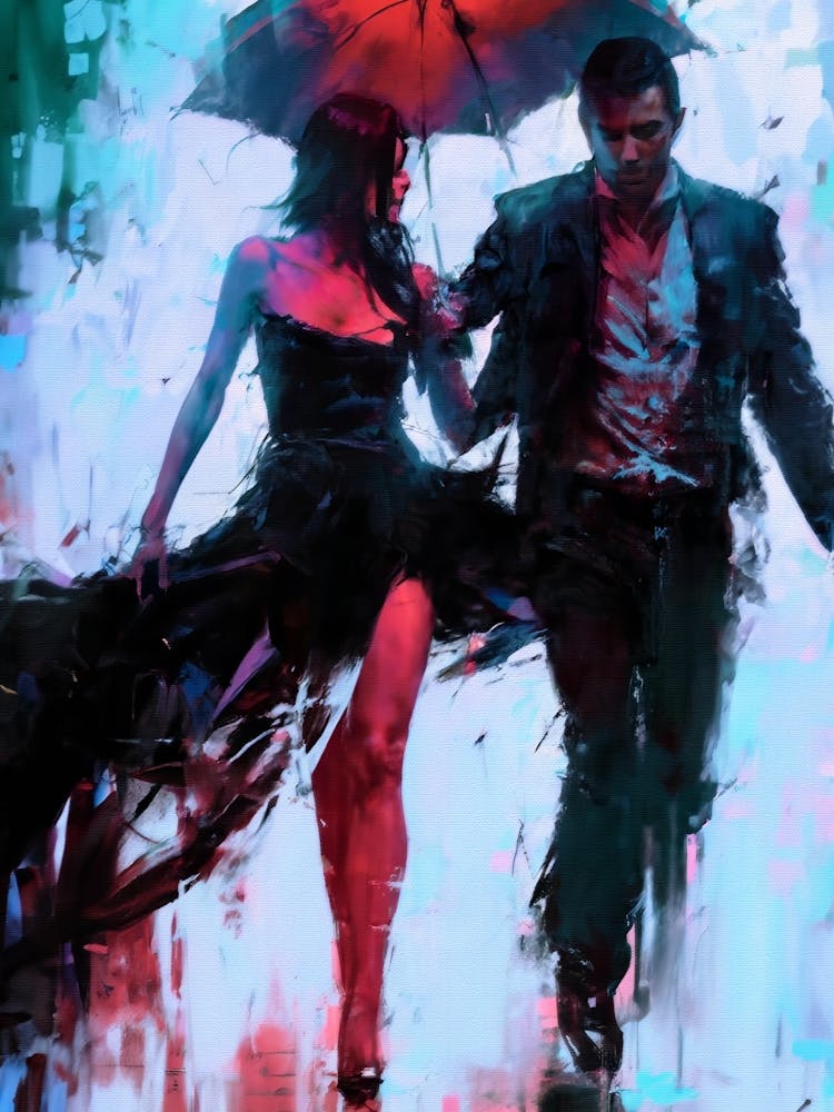 Marcher sous la pluie 1
