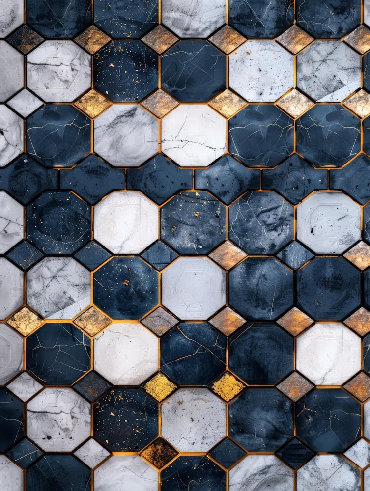 Marble Mosaic Background