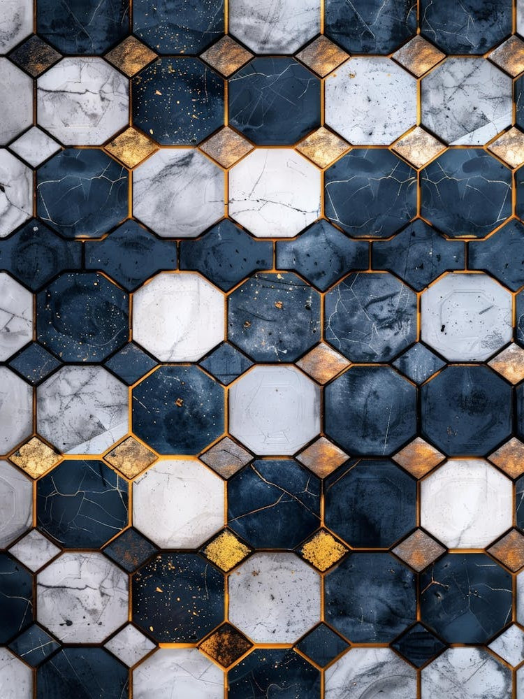 Marble Mosaic Background