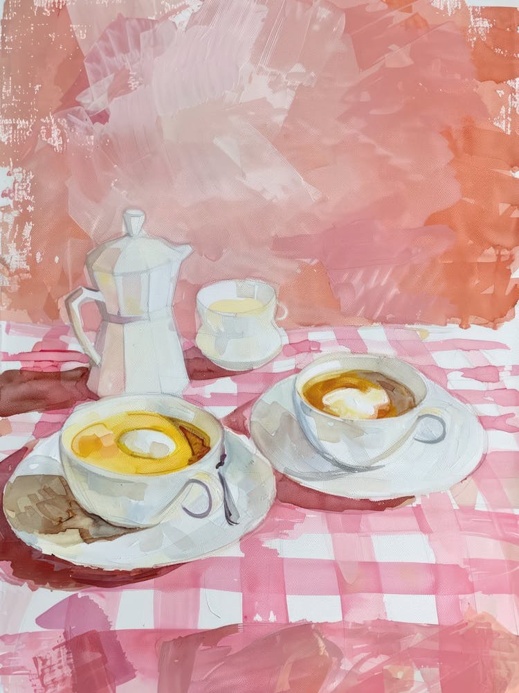 Pink Breakfast Food Veggie Breakfast 4