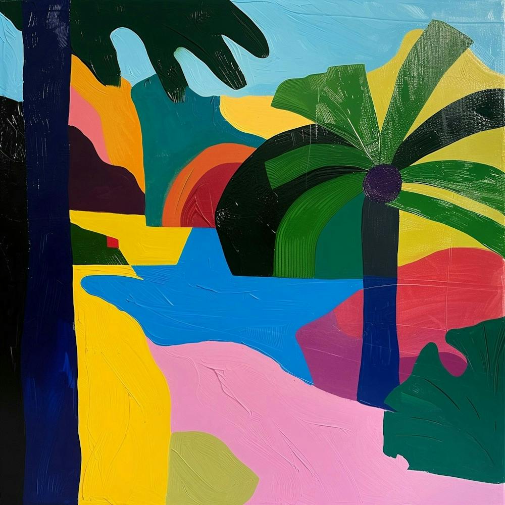 Abstract Travel Collection Puerto Rico 1