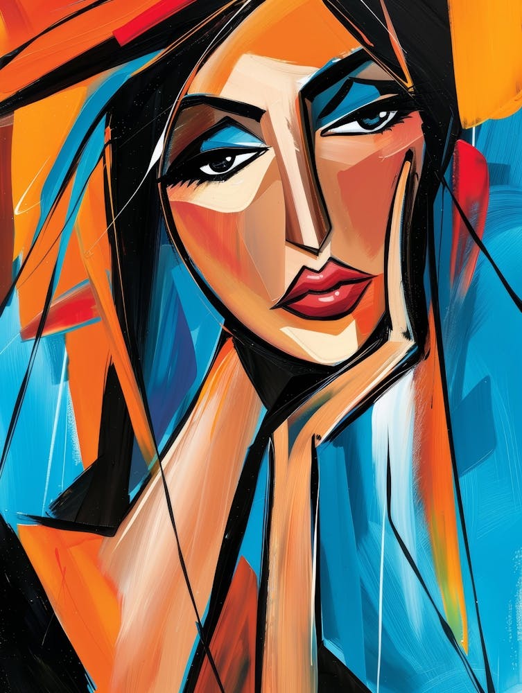 Abstract Of A Woman 60