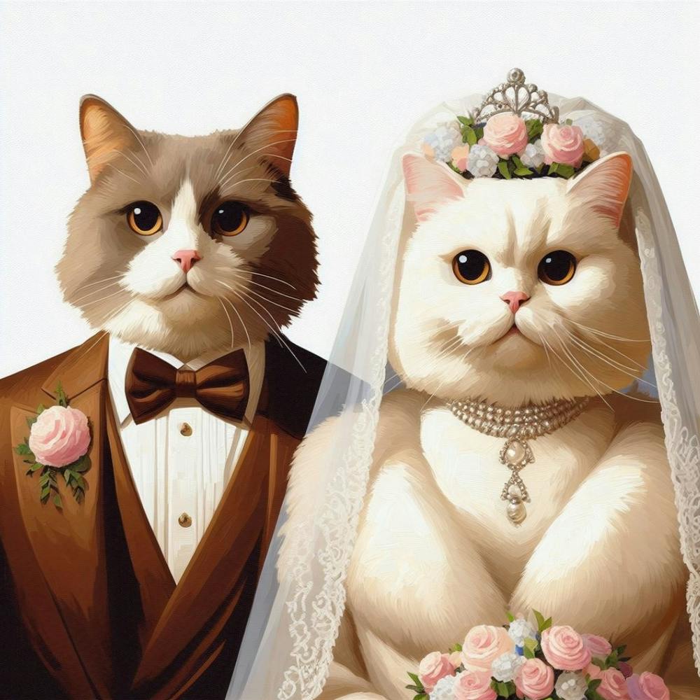 Wedding Cats V4