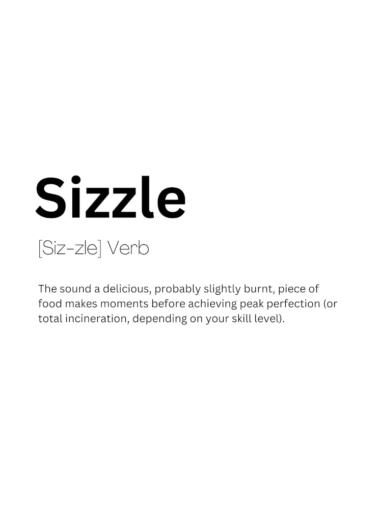 Sizzle Definition Meaning