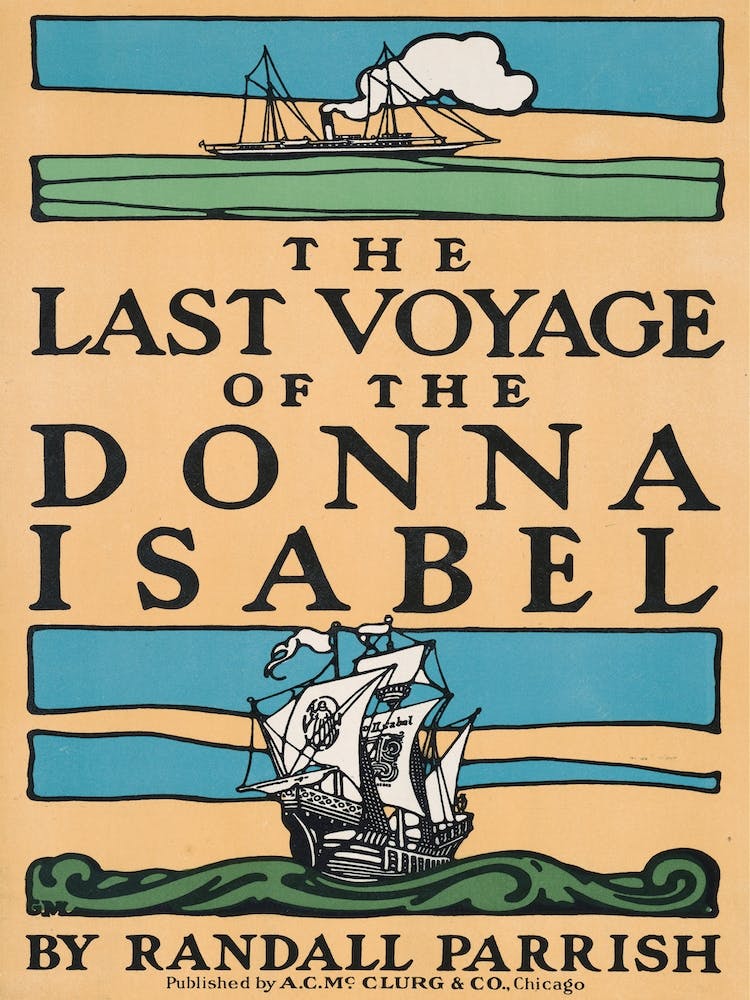 The Last Voyage Of The Donna Isabel Book Cover Poster