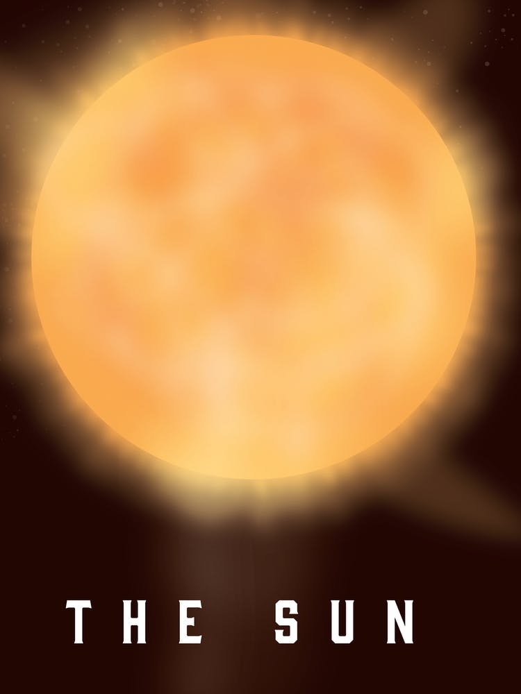 The Sun Space art