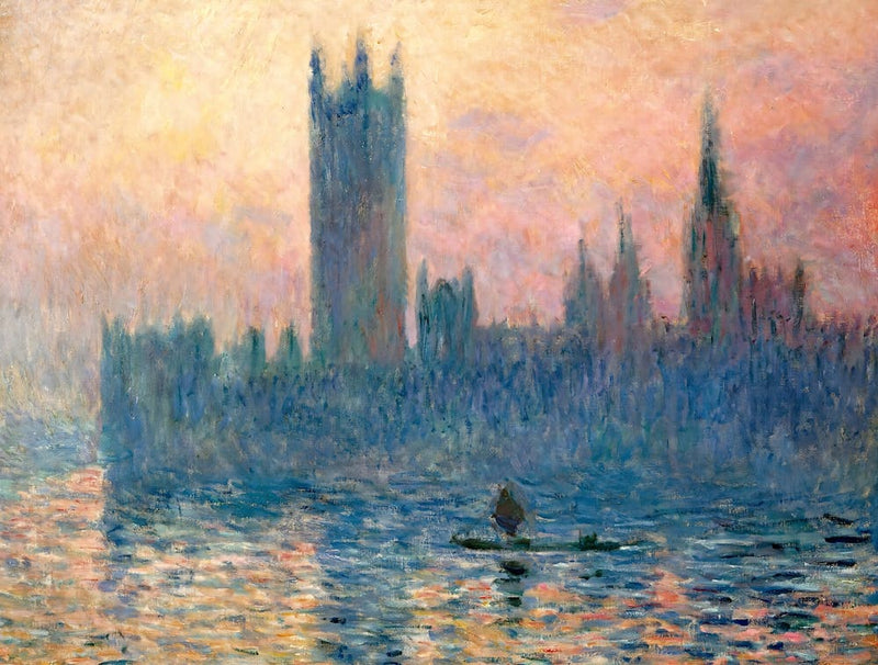 Claude Monet - Houses Of Parliament