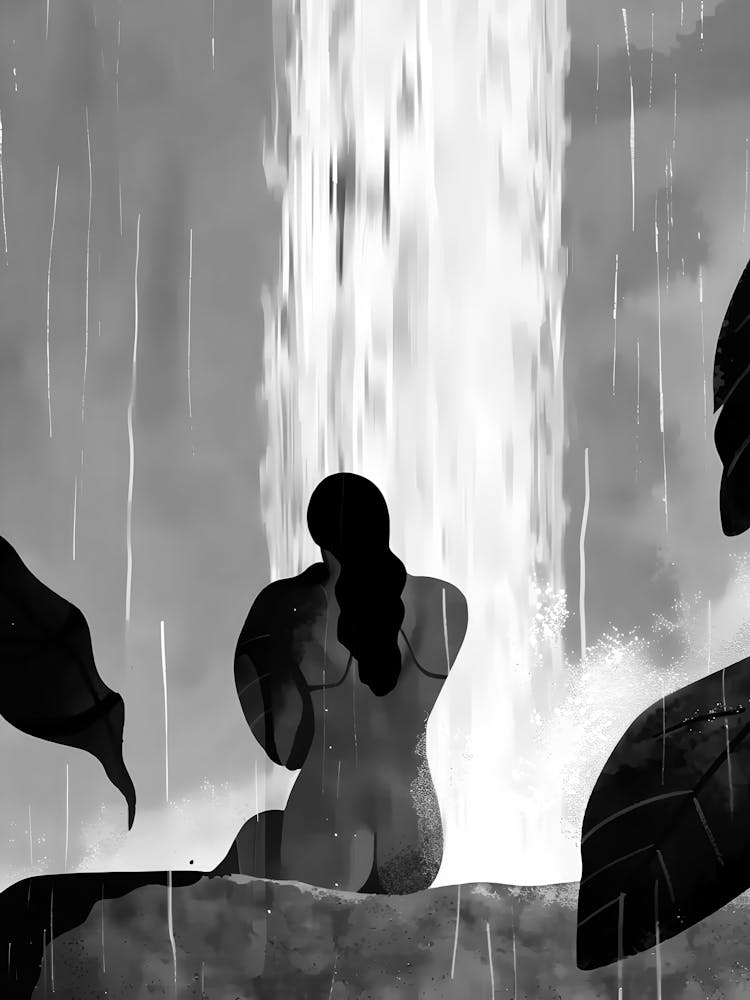 Hawaiian Waterfall