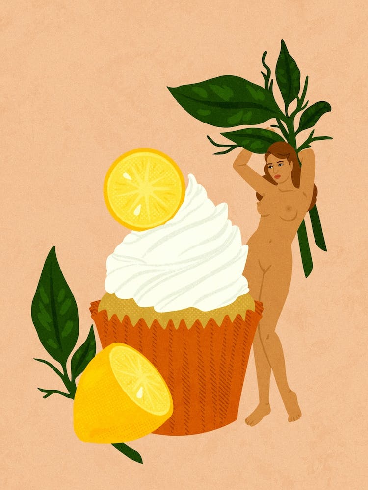 Cupcake Pinup