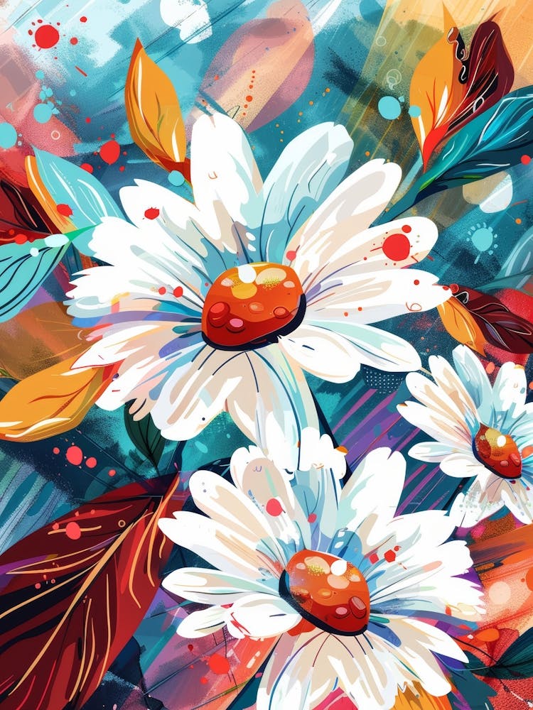 Daisies Painting