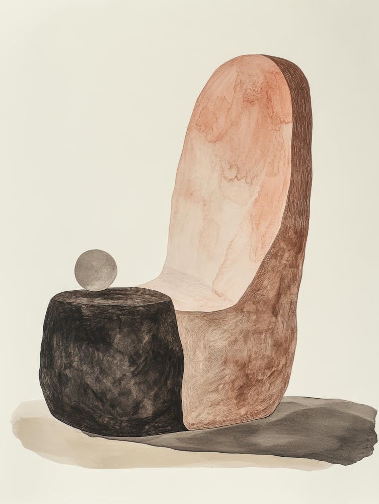 Chair And Stone