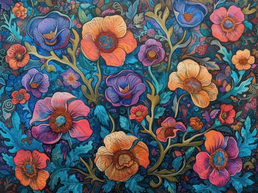 Contemporary Artwork Inspired By William Morris 3