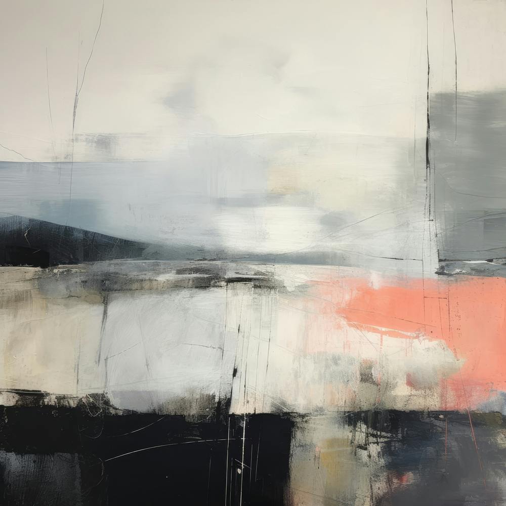 The Melody And Vibes Contemporary Landscape 8