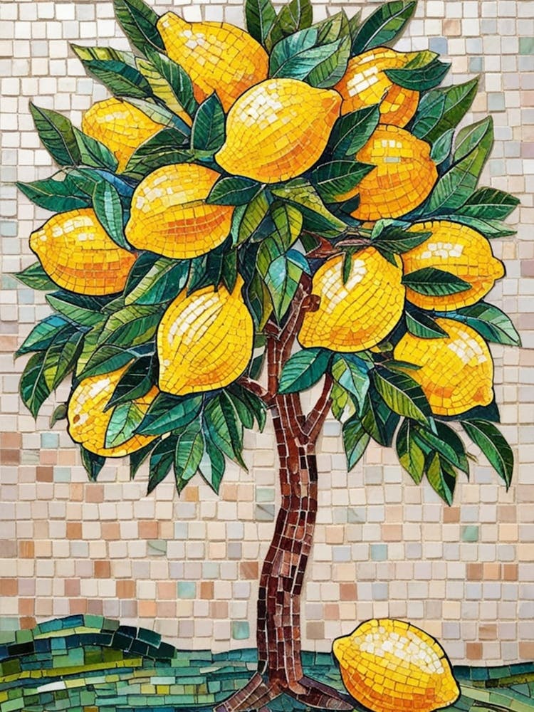 Lemon Tree Mosaic 1