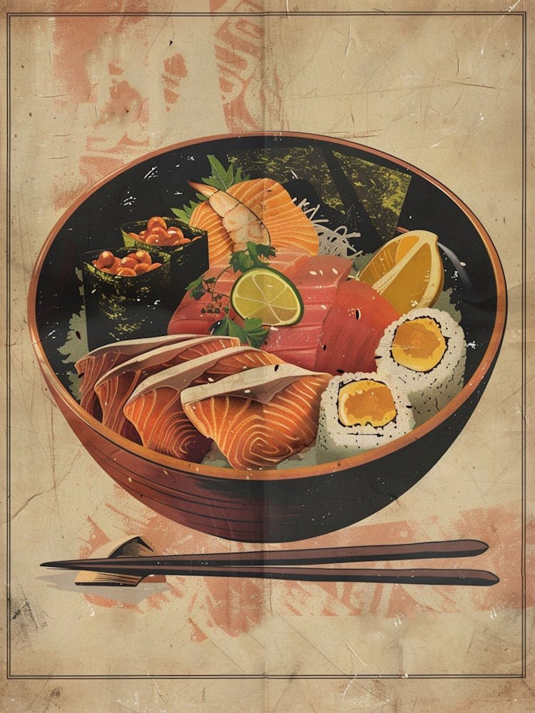 Donburi Inspiriert Mid-Century Modern 4