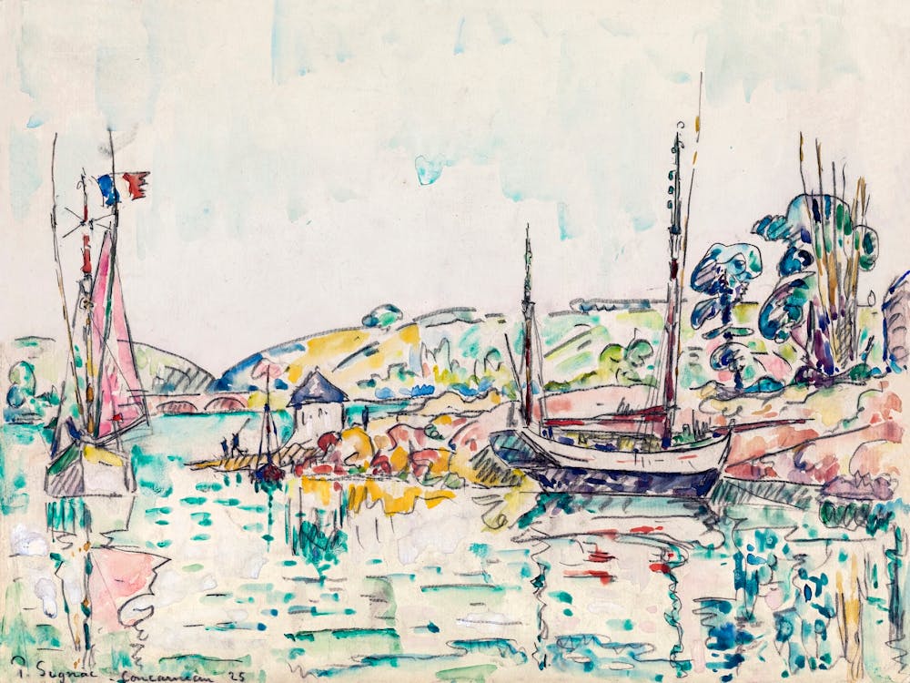 Concarneau (1925), Paul Signac