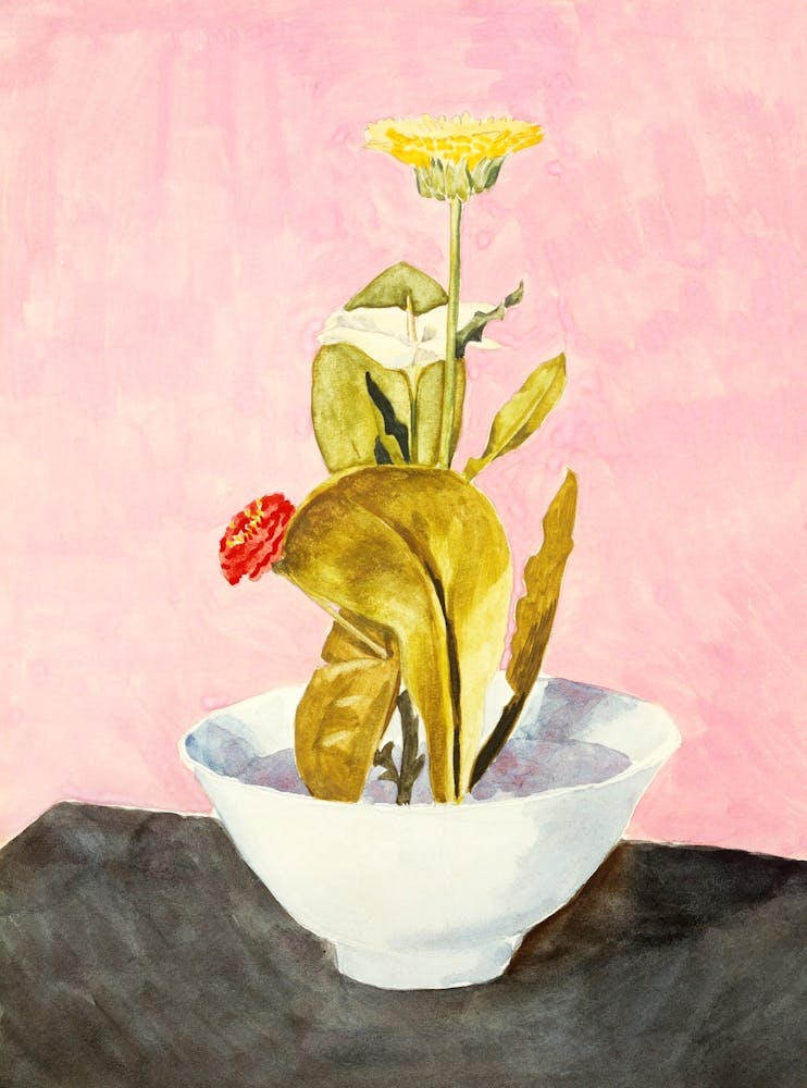 Flowers In A Bowl