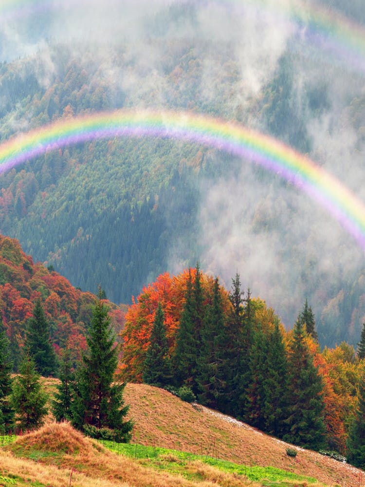 Rainbow In The Mountains 1
