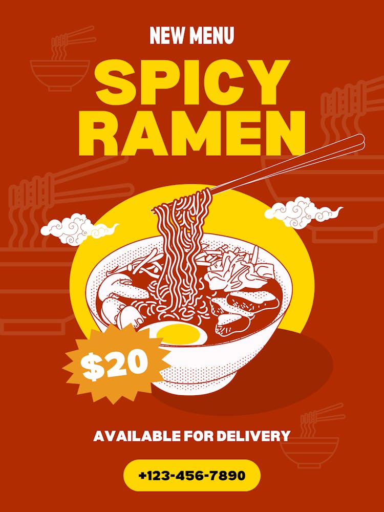 Scharfe Ramen