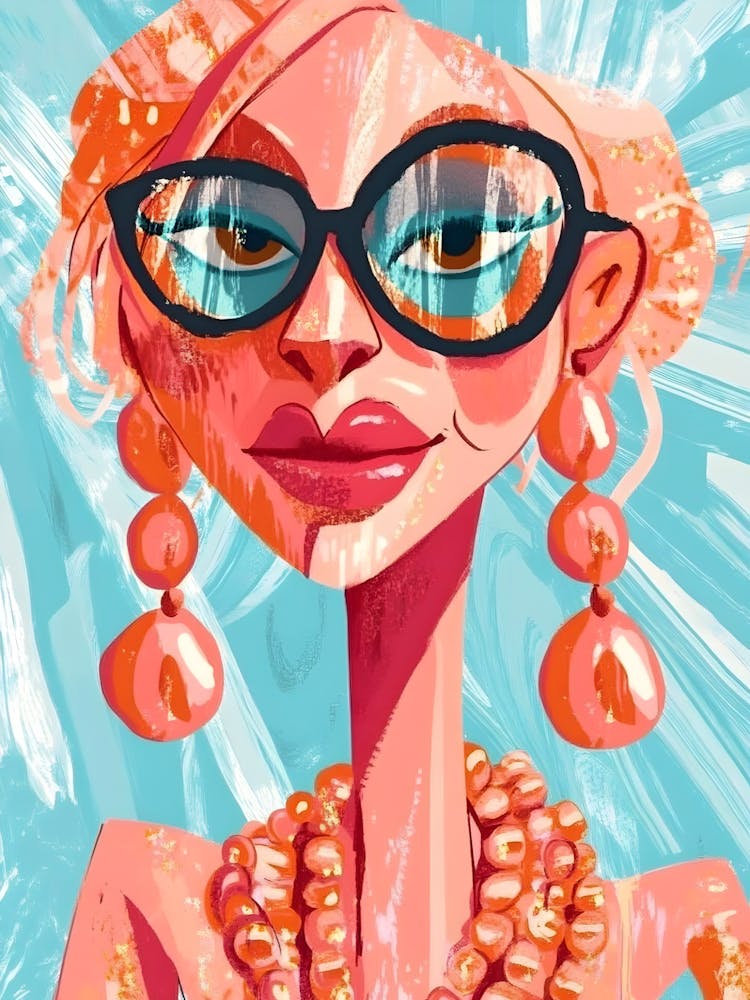 Woman In Glasses