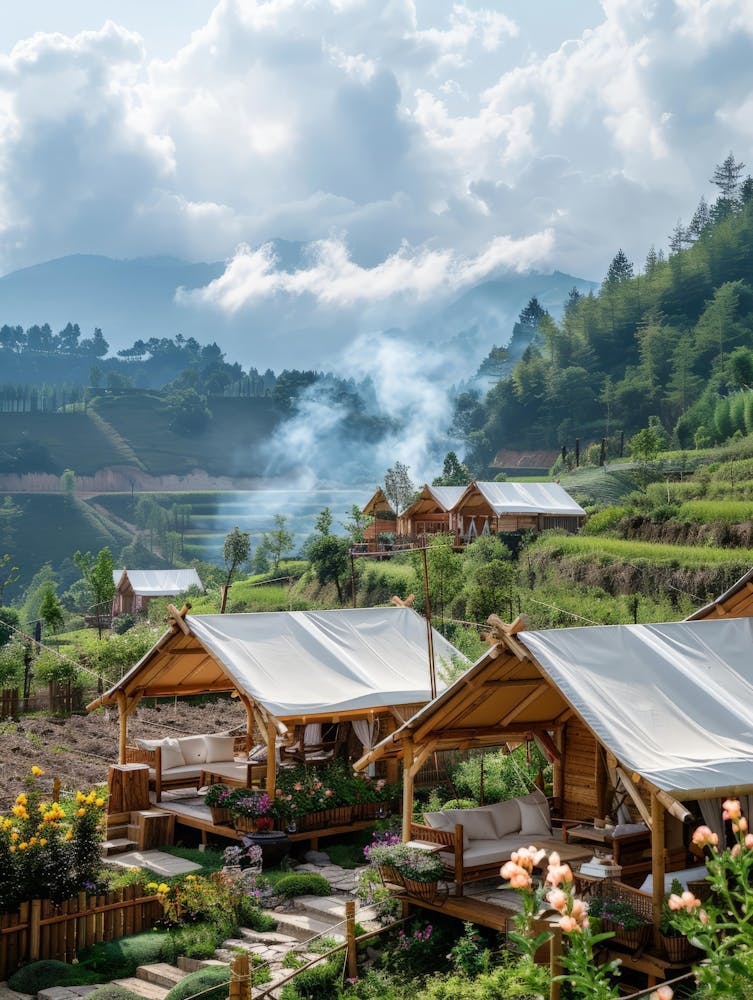 Hut In The Mountains