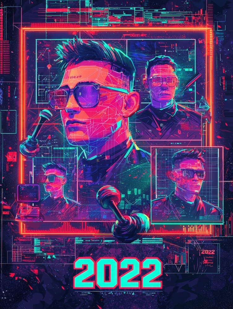 Aihrgdesign A Digital Art Culture Poster Marking The Nft Art 5