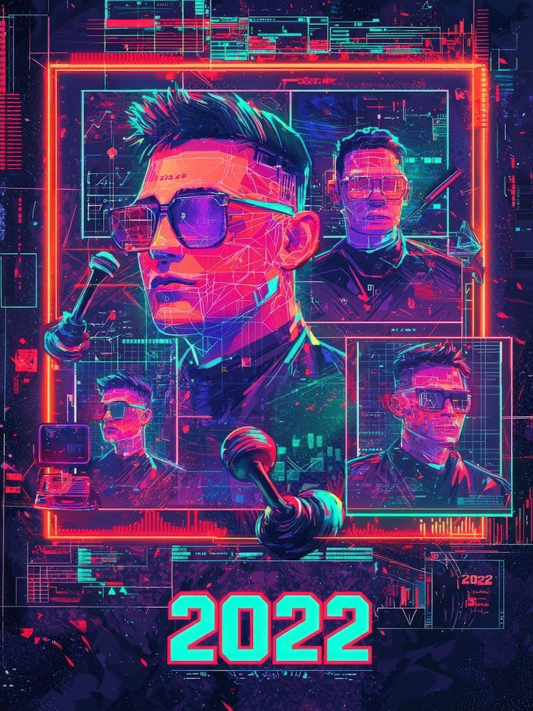 Aihrgdesign A Digital Art Culture Poster Marking The Nft Art 5