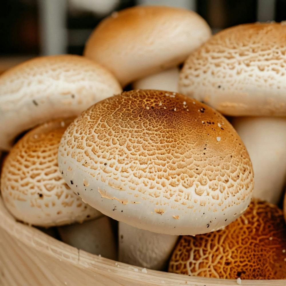 Champignons dans un Bol