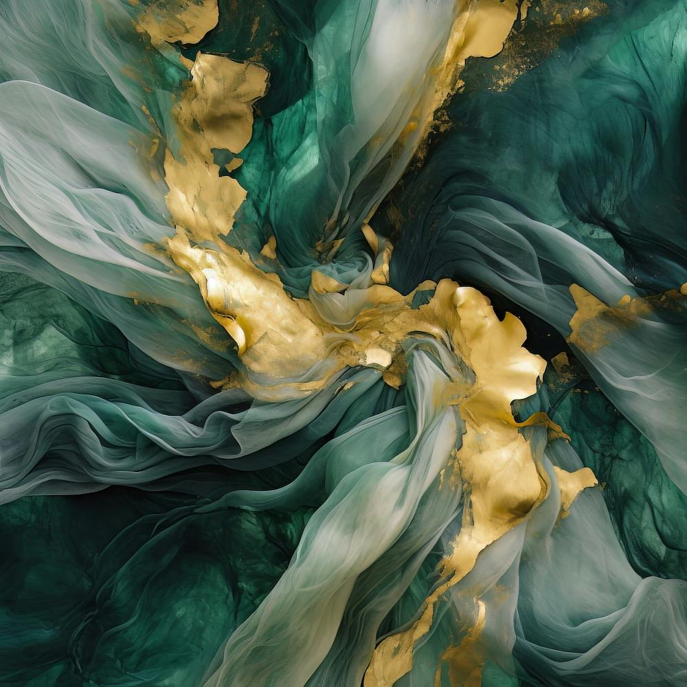 Emerald Gold Flow 7