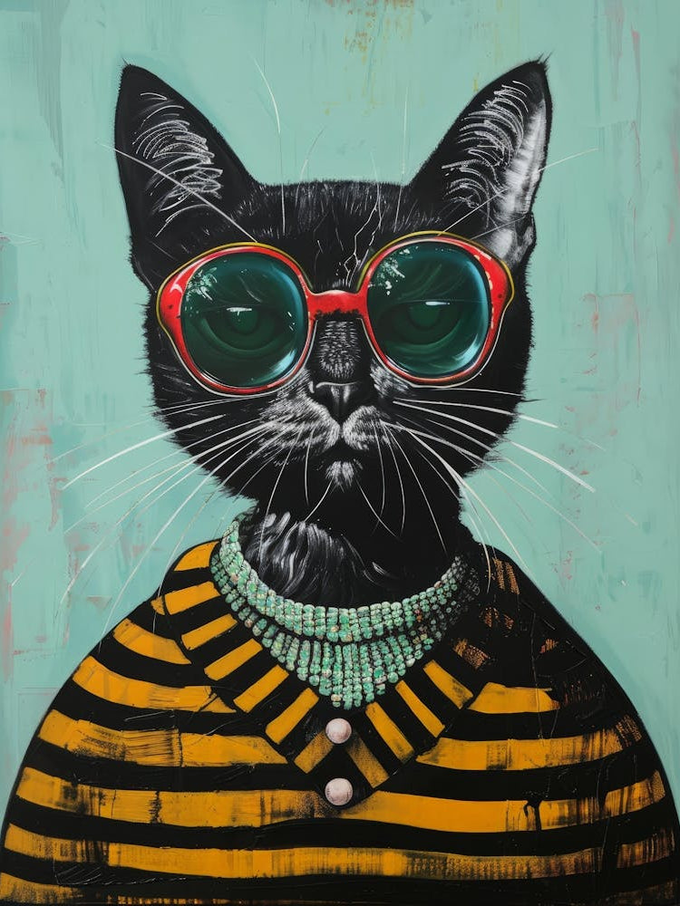 Cat In Sunglasses 13