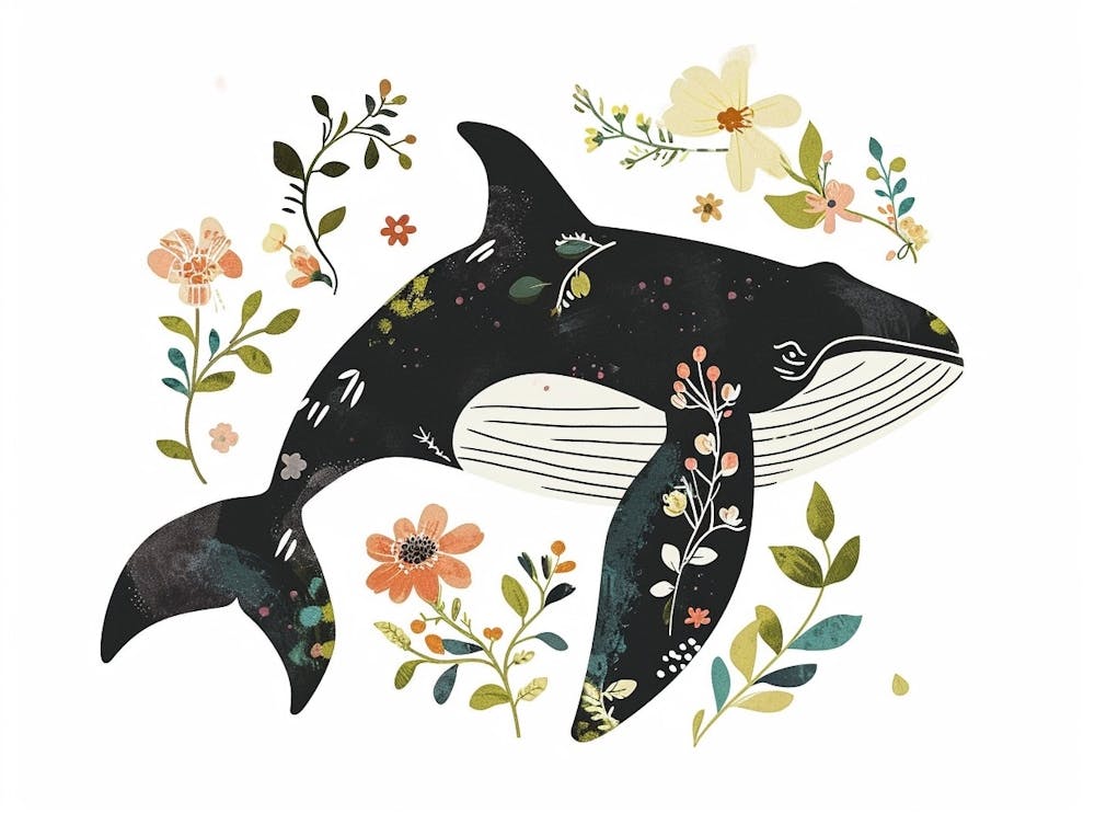 Little Floral Killer Whale