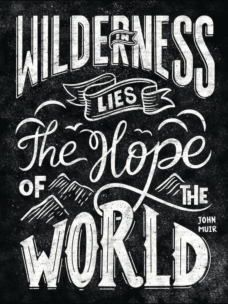 In Wilderness Lies The Hope Of The World