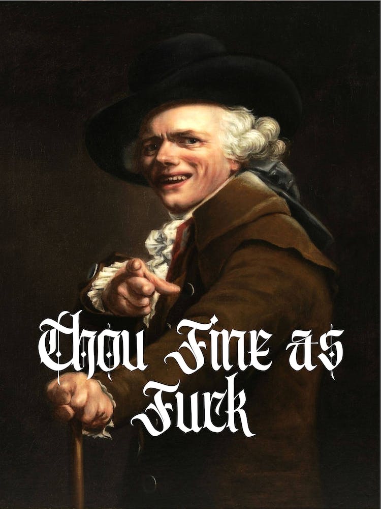 Thou Fine As Fuck Altered Art