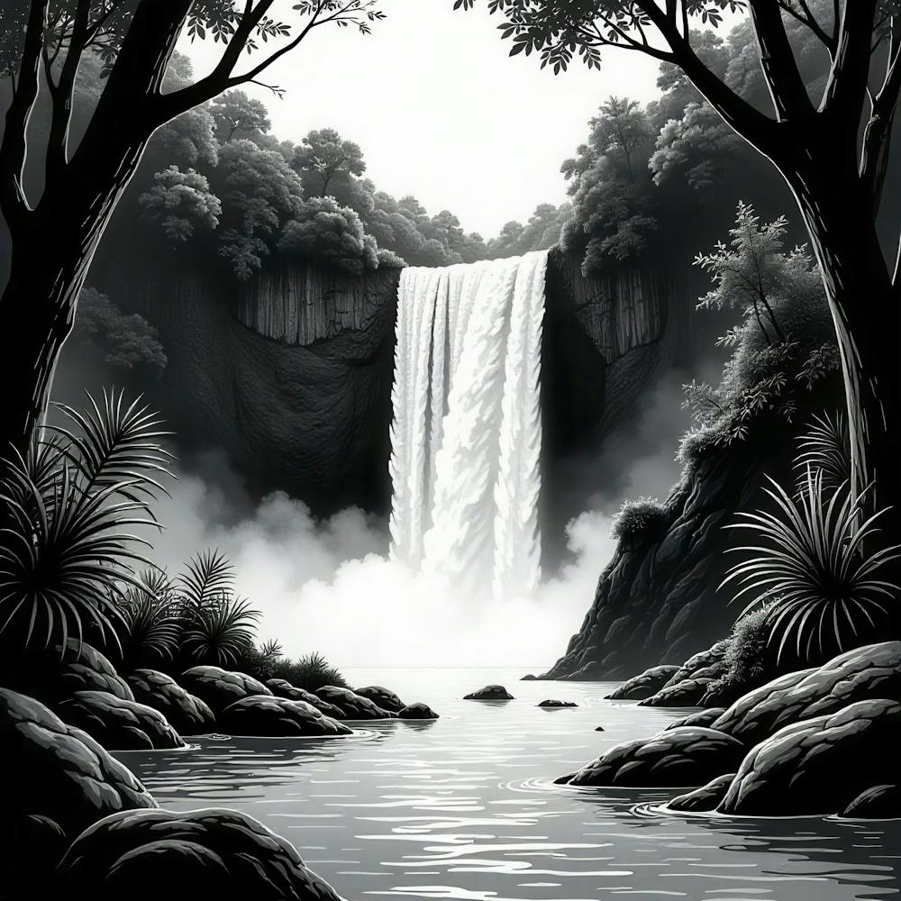 Waterfall In The Forest 23