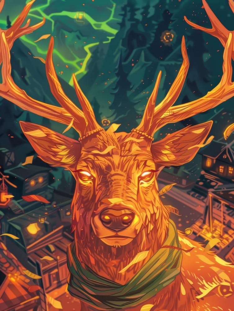 Deer In The Forest 17