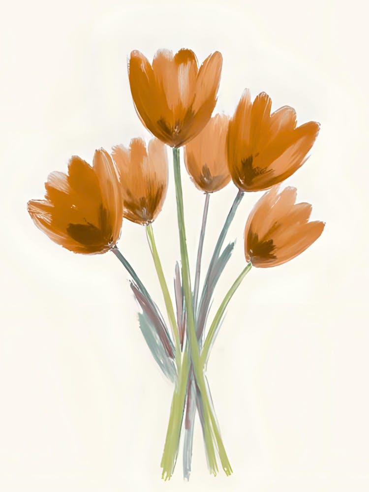 Orange Tulips
