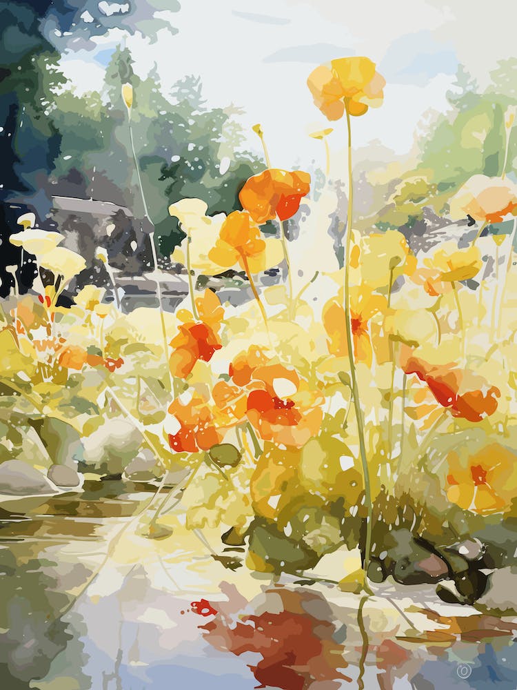 Chihuly Garden And Glass USA Aquarell