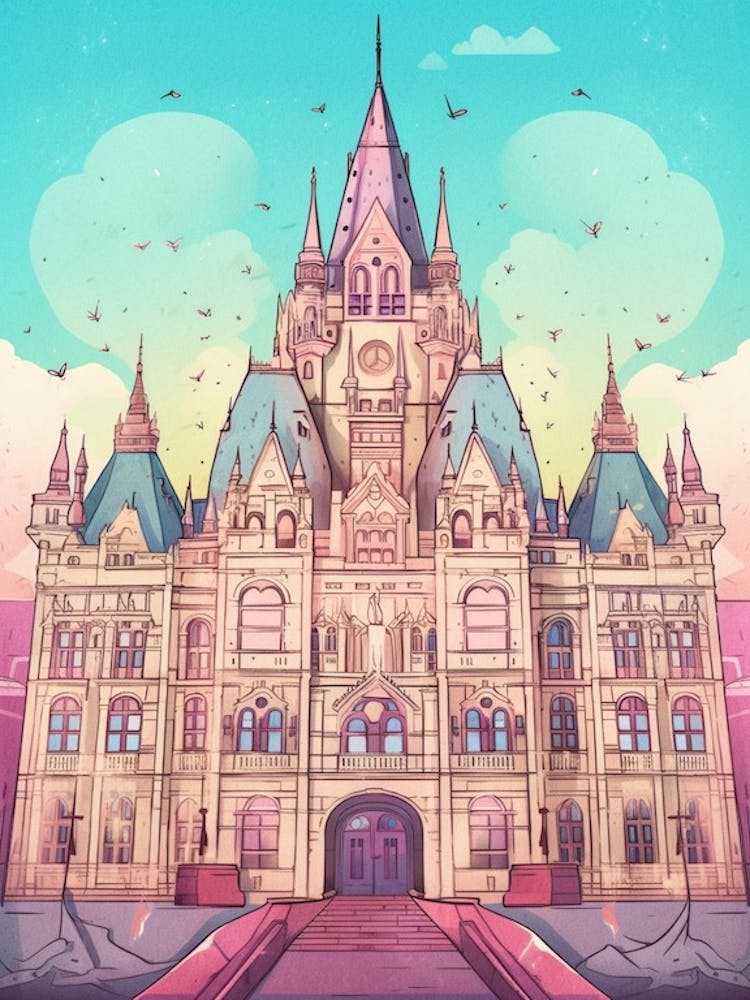 Palace Of The Parliament, Bucharest Romania