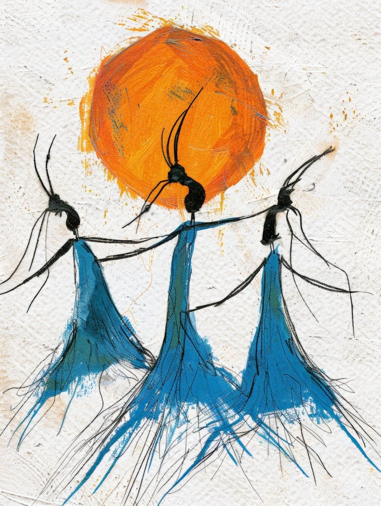 Three Dancers