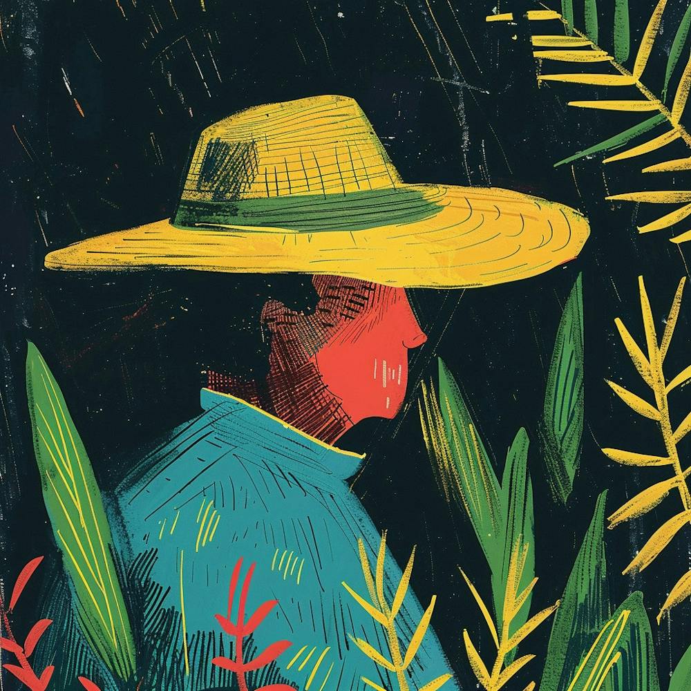 Homme Au Chapeau