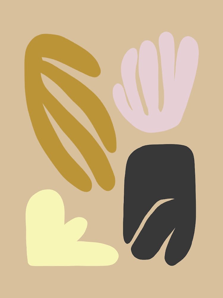 Floral Matisse Shapes 1